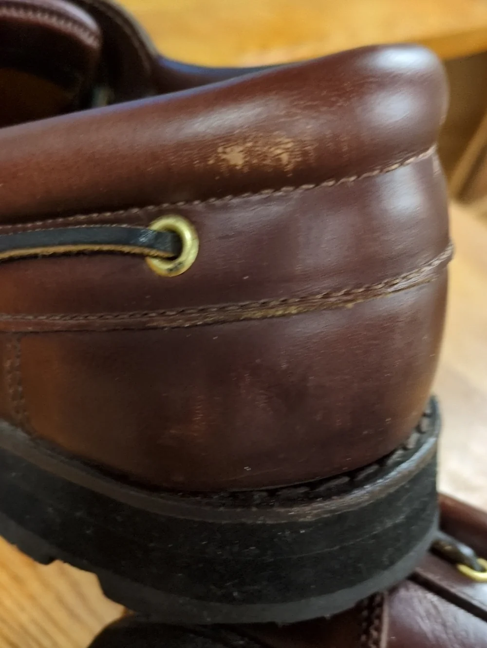 Timberland brown leather